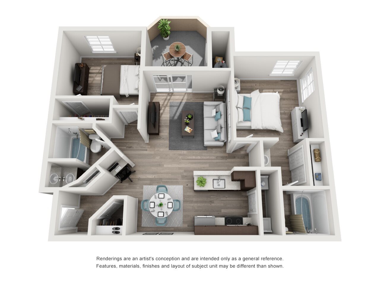 TuscanyRidge_Peoria_AZ_La Fendere_FloorPlan_2Bedroom_2Bathroom TuscanyRidge_Peoria_AZ_La Fendere_FloorPlan_2Bedroom_2Bathroom
